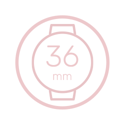 Smartwatch z kopertą o przekątnej 36mm