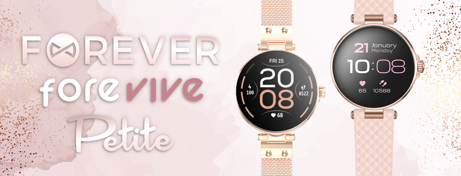 Forever Forevive Petite - um smartwatch feminino