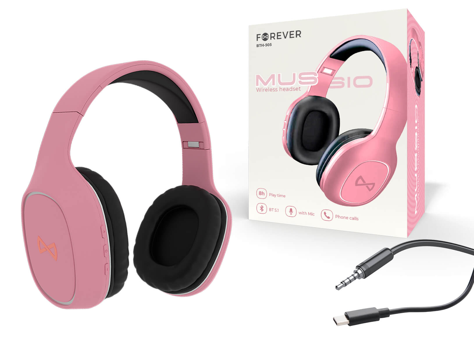 Opakowanie słuchawek bezprzewodowych