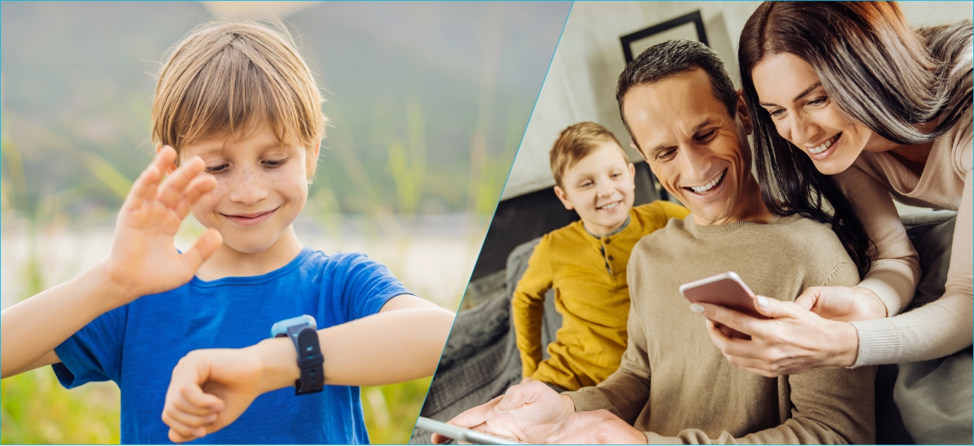 Smartwatch for kids with video calls option