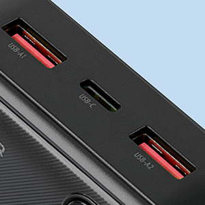 3 ports power bank Forever
