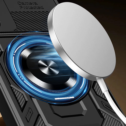 Compatibility with MagSafe Defender Armor Mag cover