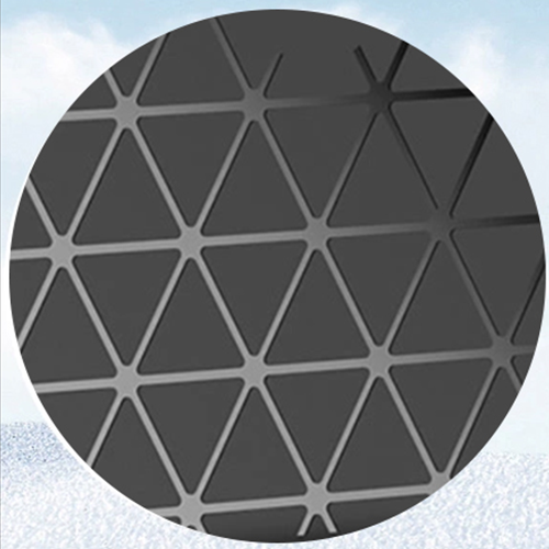 Pattern enhancing light circulation in the cover
