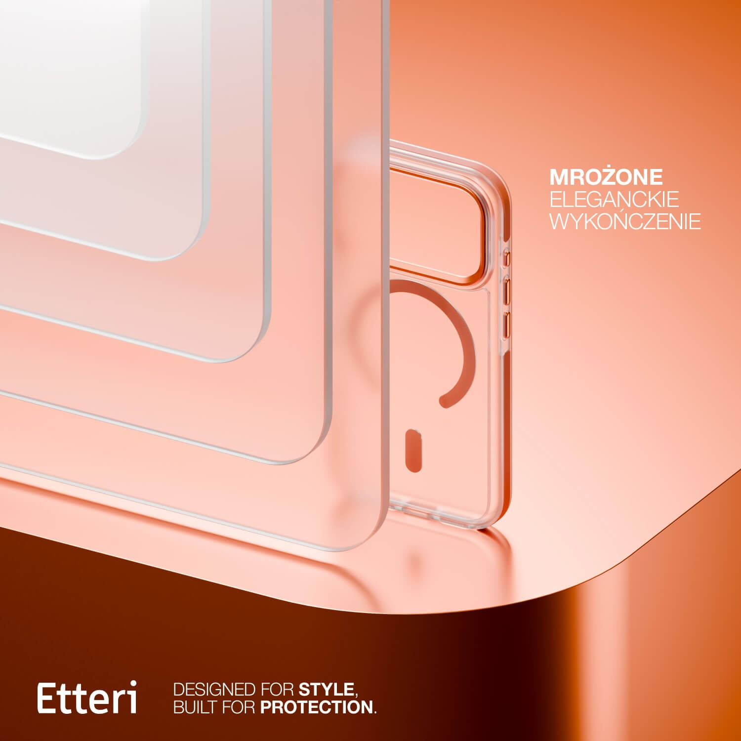 Etteri Icy Mag metalowe przyciski i wyspa aparatu