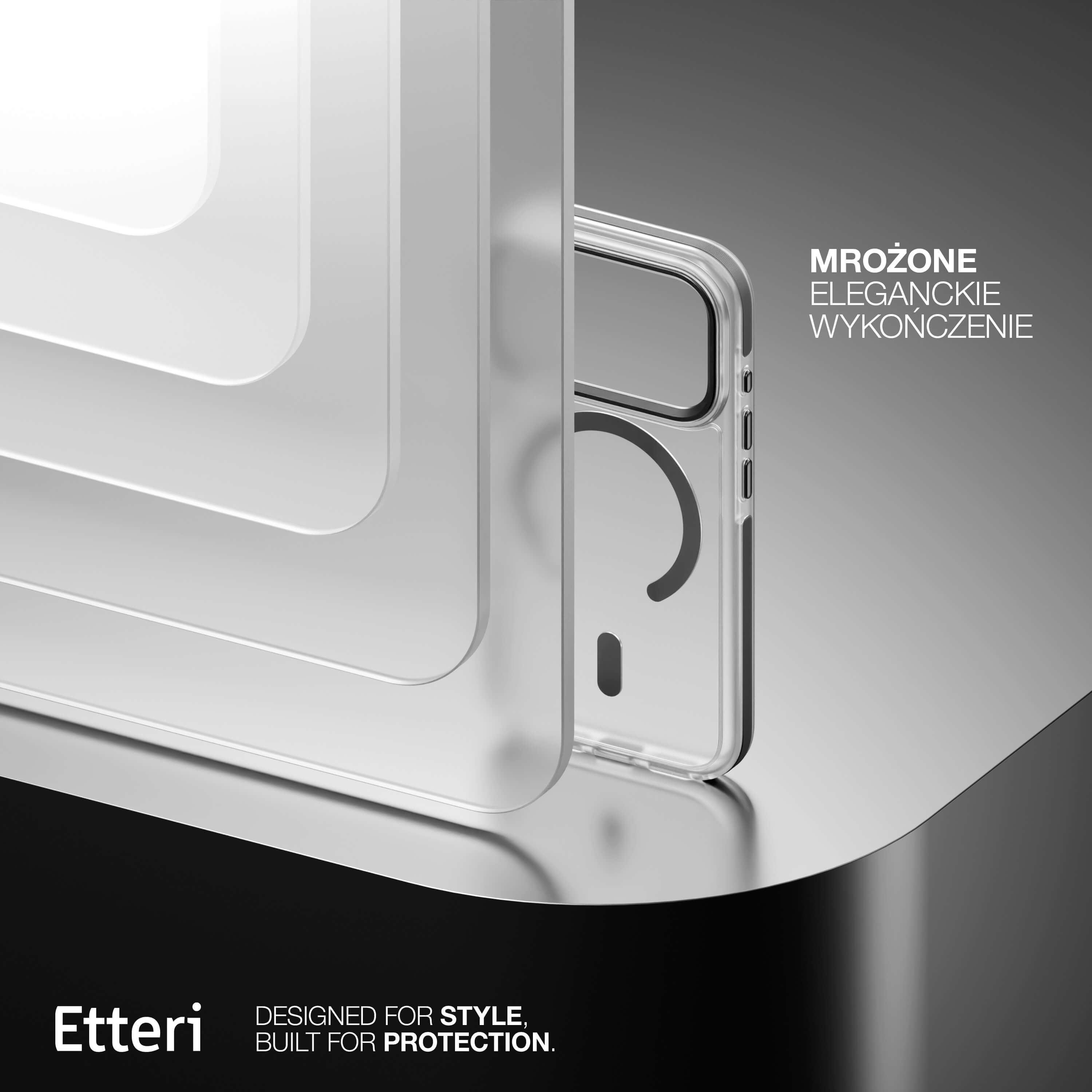 Etteri Icy Mag metalowe przyciski i wyspa aparatu